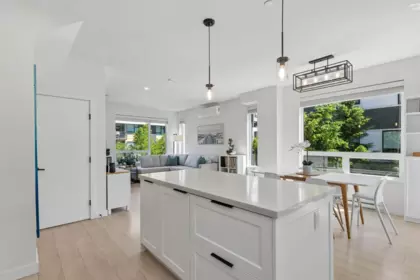 Kitchen Island Photo of 205 3021 St George Street, Port Moody, BC