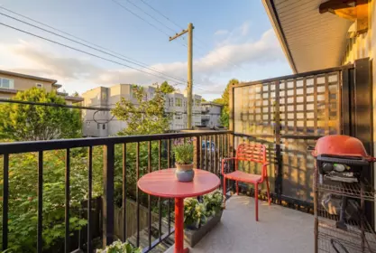 Backyard Photo of 215 2273 Triumph Street, Vancouver, BC