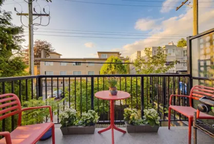 Outdoor Patio Photo of 215 2273 Triumph Street, Vancouver, BC