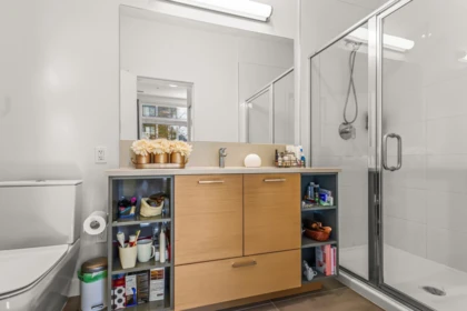 Primary Bathroom Photo of 114 3581 Ross Drive, Vancouver, BC