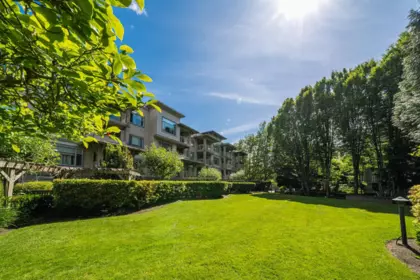 Aerial View of 411 8200 Jones Road, Richmond, BC