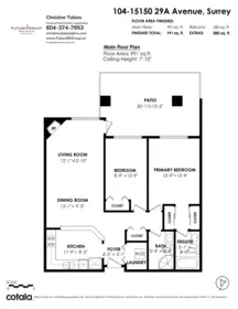 Hallway Photo of 104 15150 29a Avenue, Surrey, BC
