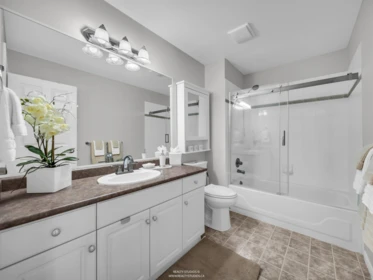 Powder Room Photo of 35 11358 Cottonwood Drive, Maple Ridge, BC