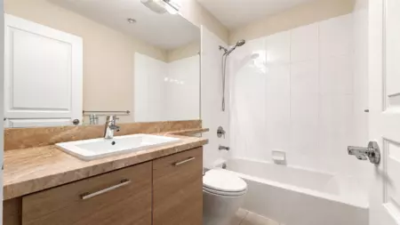 Basement Recreation Room Photo of 43 10489 Delsom Crescent, Delta, BC