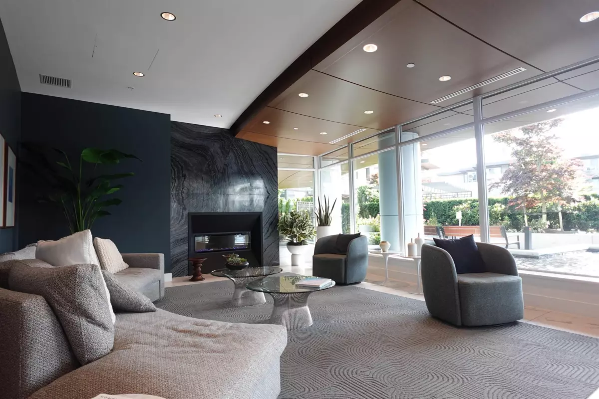 Living Room Photo of 2401 7769 Park Crescent, Burnaby, BC