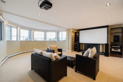 Basement Recreation Room Photo of 1542 Chartwell Drive, West Vancouver, BC
