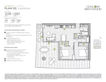 Aerial View of 2402 4890 Lougheed Highway, Burnaby, BC
