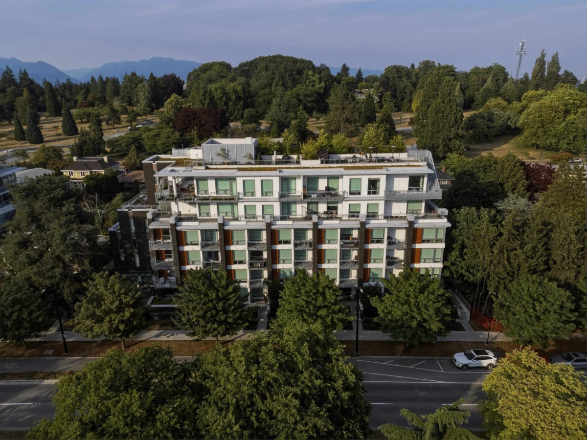 Exterior Rear Photo of 206 5058 Cambie Street, Vancouver, BC
