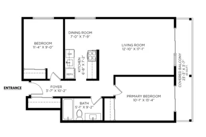Primary Bedroom Photo of 112 211 W 3rd Street, North Vancouver, BC