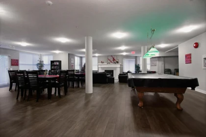 Basement Recreation Room Photo of 303 3174 Gladwin Road, Abbotsford, BC