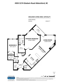 Outdoor Patio Photo of 303 3174 Gladwin Road, Abbotsford, BC