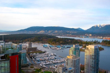 Outdoor Deck Photo of 507 1189 Melville Street, Vancouver, BC