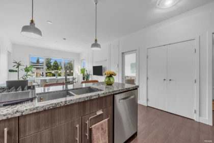 Kitchen Island Photo of 401 5688 Hastings Street, Burnaby, BC