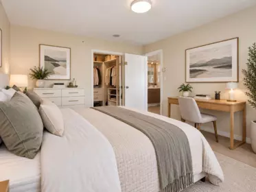 Primary Bedroom Photo of 1703 7831 Westminster Highway, Richmond, BC