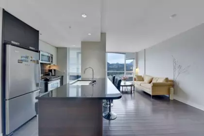Family Room Photo of 2303 2968 Glen Drive, Coquitlam, BC