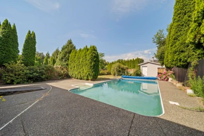 Backyard Photo of 12227 Bonson Road, Pitt Meadows, BC
