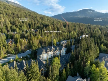 204 4865 Painted Cliff Road, Whistler, BC, Whistler — Townhouse for sale