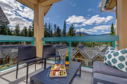 Kitchen Island Photo of 204 4865 Painted Cliff Road, Whistler, BC
