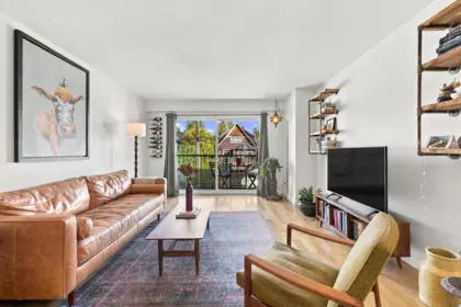 Living Room Photo of 304 1611 E 3rd Avenue, Vancouver, BC