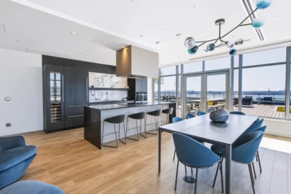 Outdoor Kitchen Photo of 704 777 Harbour Way, Vancouver, BC