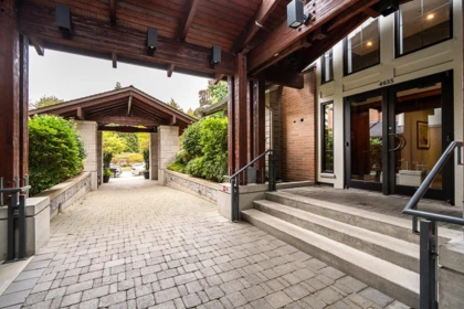 Aerial View of 1406 4655 Valley Drive, Vancouver, BC