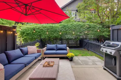 Backyard Photo of 45 21867 50 Avenue, Langley, BC