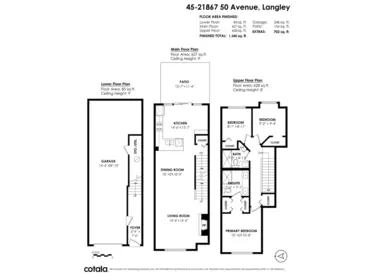 Outdoor Deck Photo of 45 21867 50 Avenue, Langley, BC