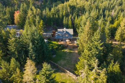 Backyard Photo of 351 Salal Road, Bowen Island, BC