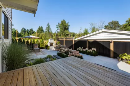 Aerial View of 2416 256 Street, Langley, BC