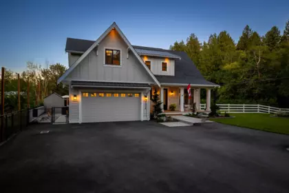 Exterior Rear Photo of 2416 256 Street, Langley, BC