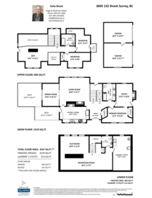 Living Room Photo of 2845 132 Street, Surrey, BC