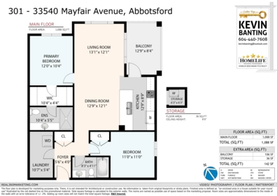 301 33540 Mayfair Avenue, Abbotsford, BC, Abbotsford — Apartment/Condo for sale