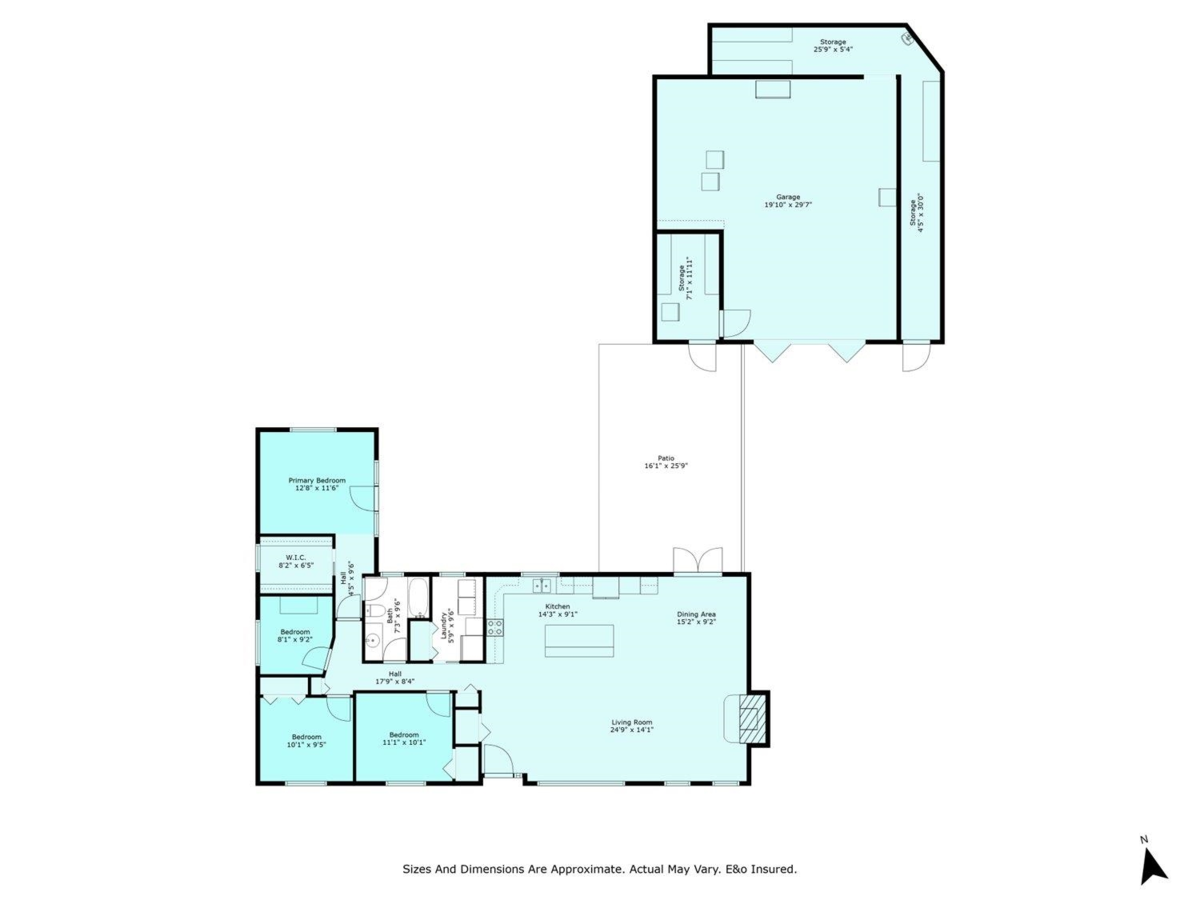 Aerial View of 26537 28b Avenue, Langley, BC