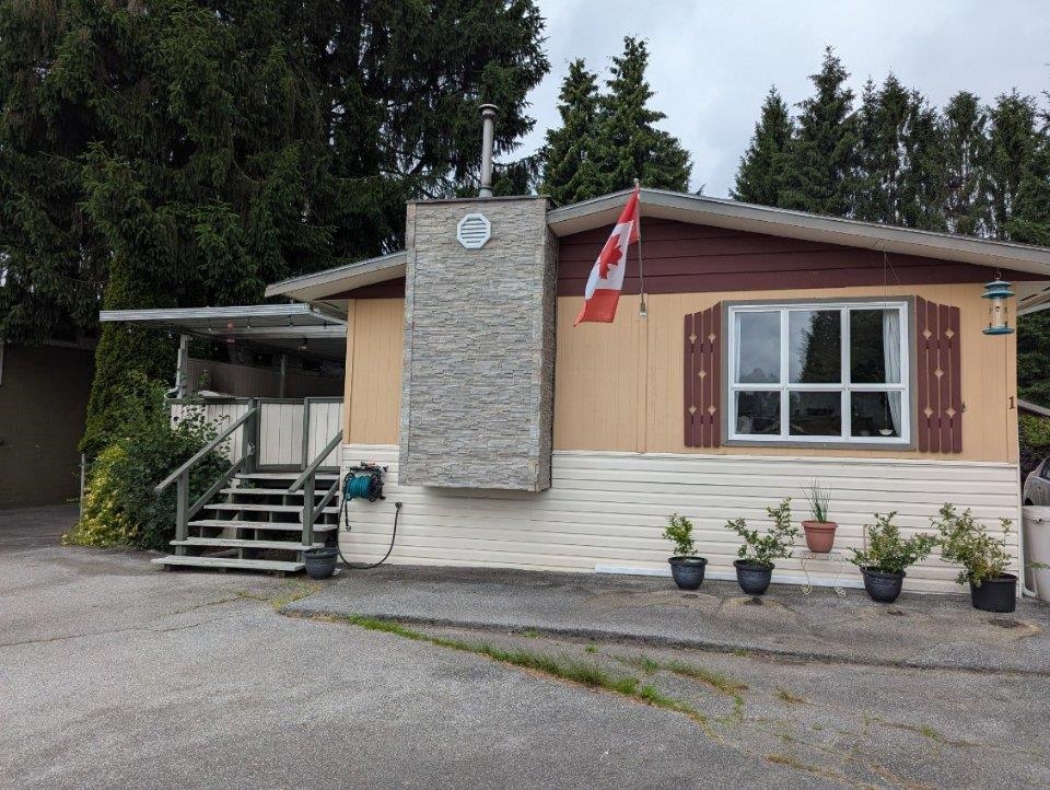 Exterior Rear Photo of 1 201 Cayer Street, Coquitlam, BC