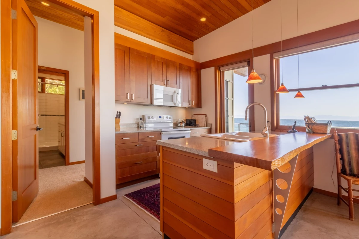 Kitchen Island Photo of 1974 Ellis Road, Galiano Island, BC