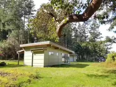 Aerial View of 1974 Ellis Road, Galiano Island, BC
