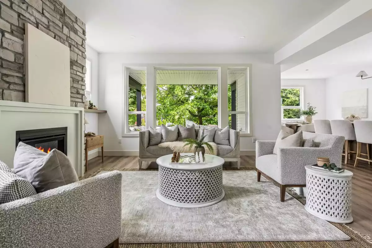 Dining Area Photo of 45617 Stevenson Road, Chilliwack, BC