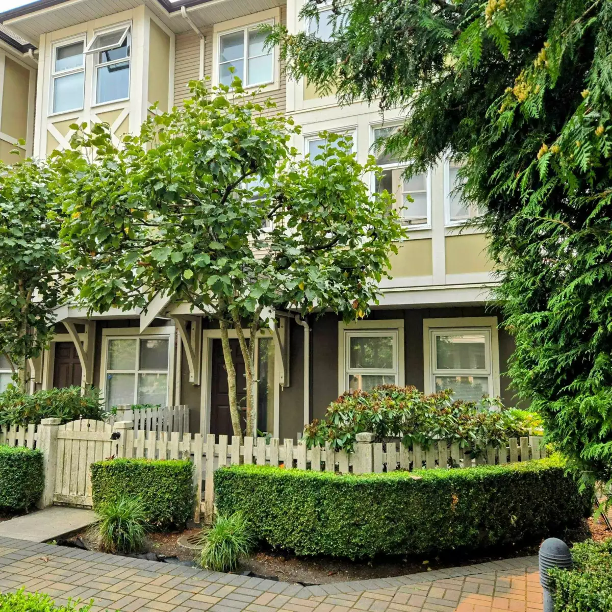 Exterior Rear Photo of 11 9333 Ferndale Road, Richmond, BC