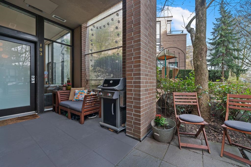 Outdoor Patio Photo of 103 170 W 1st Street, North Vancouver, BC