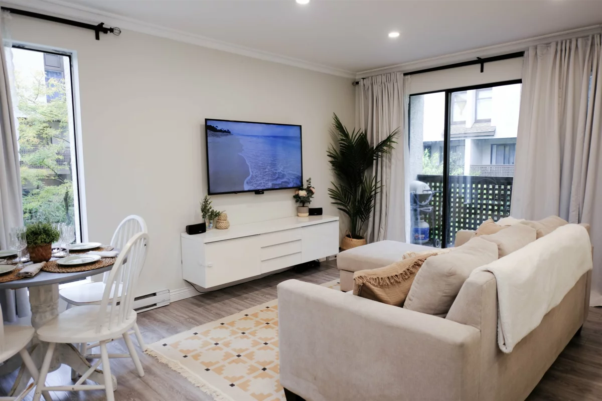Living Room Photo of 19 365 Ginger Drive, New Westminster, BC