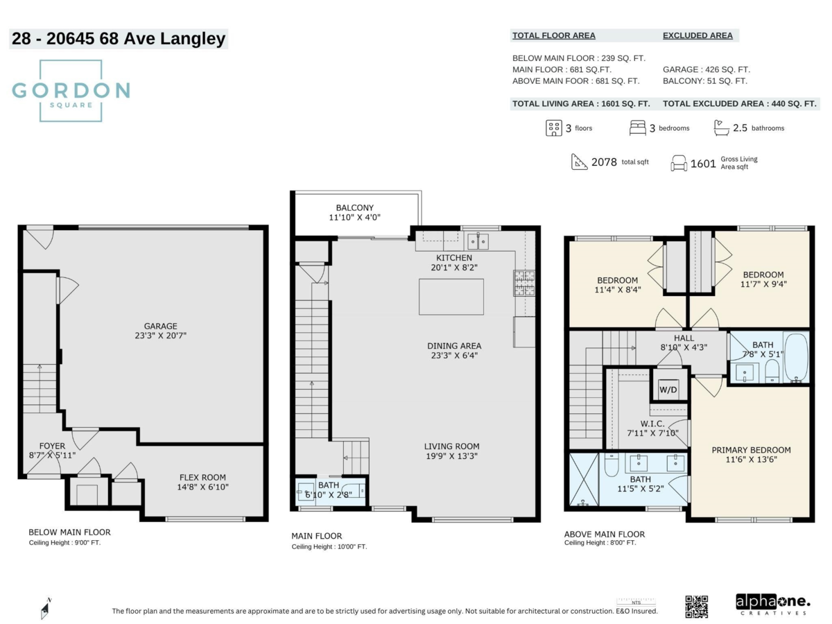 Exterior Rear Photo of 30 20645 68 Avenue, Langley, BC