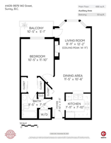 409 9979 140 Street, Surrey, BC, Surrey — Apartment/Condo for sale