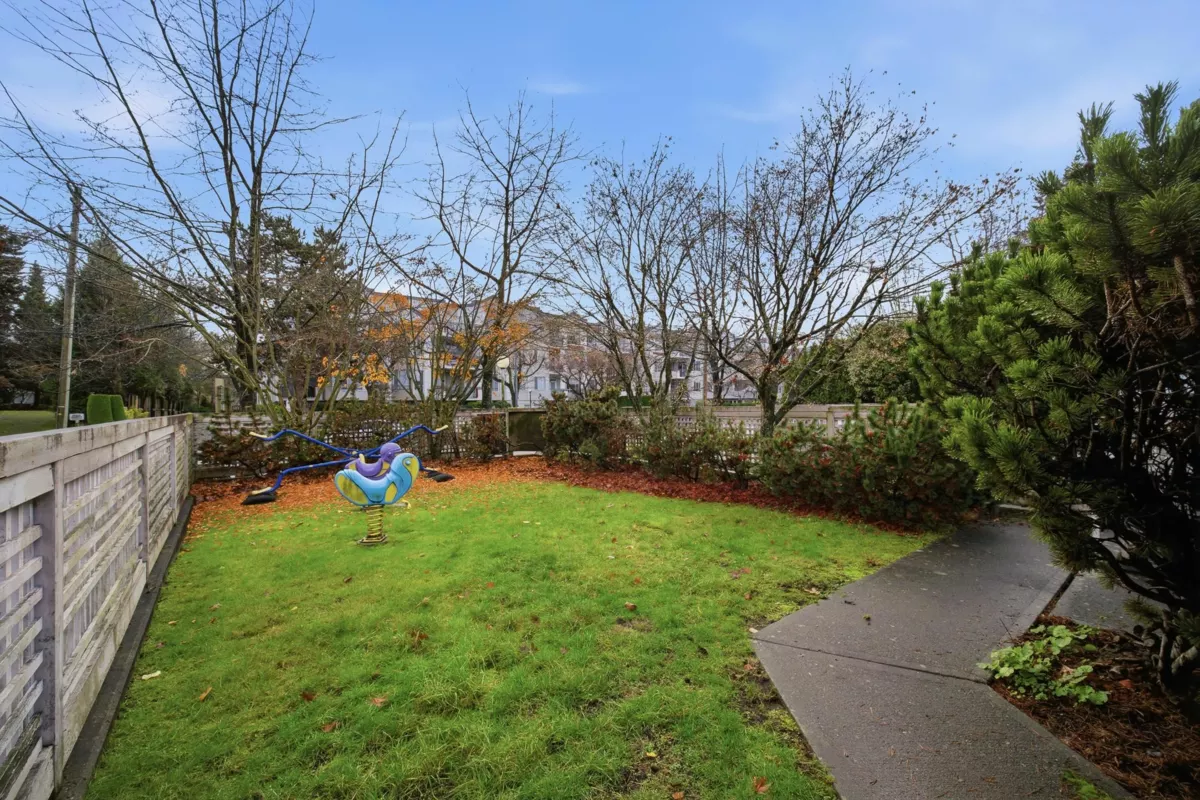 Backyard Photo of 18 8711 Jones Road, Richmond, BC