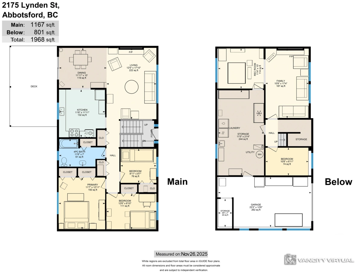Outdoor Deck Photo of 2175 Lynden Street, Abbotsford, BC
