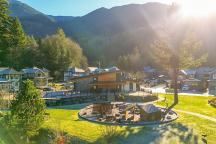 Aerial View of 73 1880 Columbia Valley Road, Lindell Beach, BC