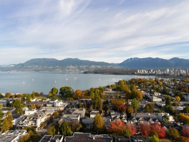 Aerial View of 2240 York Avenue, Vancouver, BC