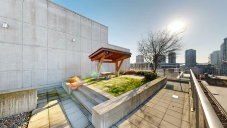 Aerial View of 905 66 W Cordova Street, Vancouver, BC