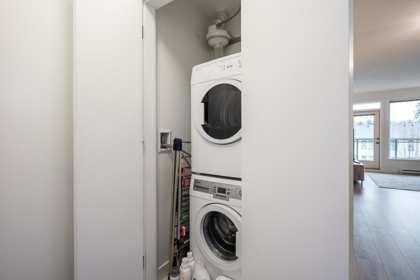 Laundry Room Photo of 403 516 Foster Avenue, Coquitlam, BC