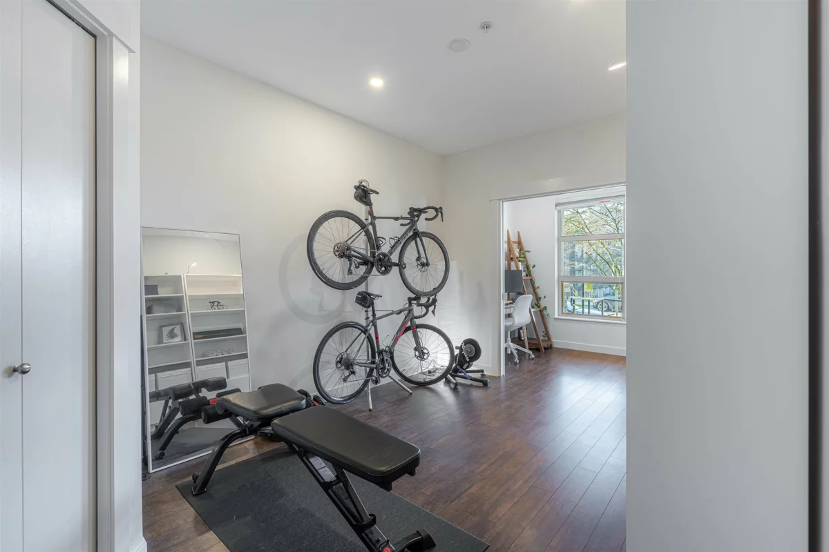 Basement Recreation Room Photo of 110 1468 St. Andrews Avenue, North Vancouver, BC