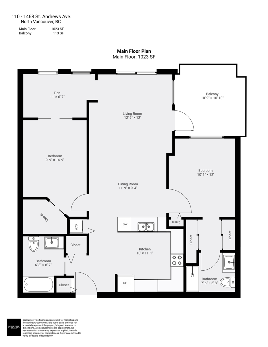 Front Yard Photo of 110 1468 St. Andrews Avenue, North Vancouver, BC